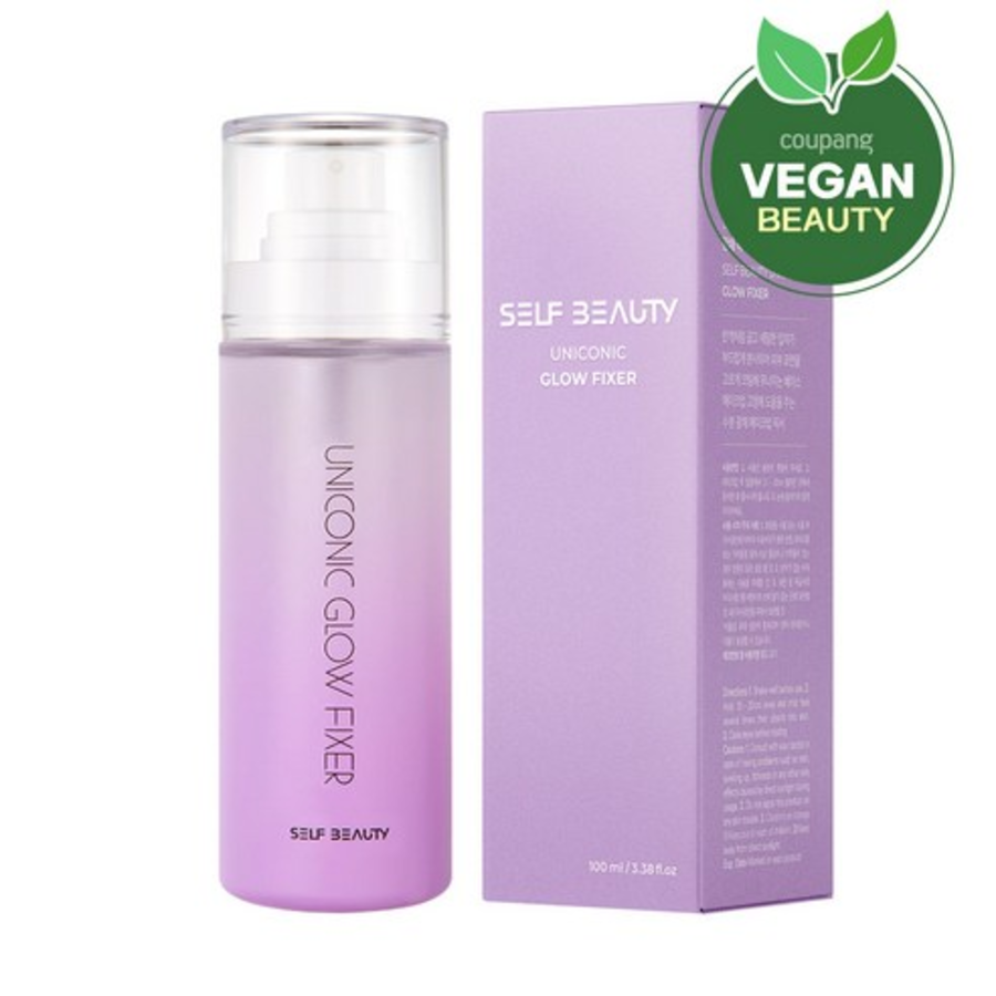 Self Beauty Uniconic Glow Makeup Fixer, 100 мл – фиксирующий спрей для макияжа с сияющим эффектом