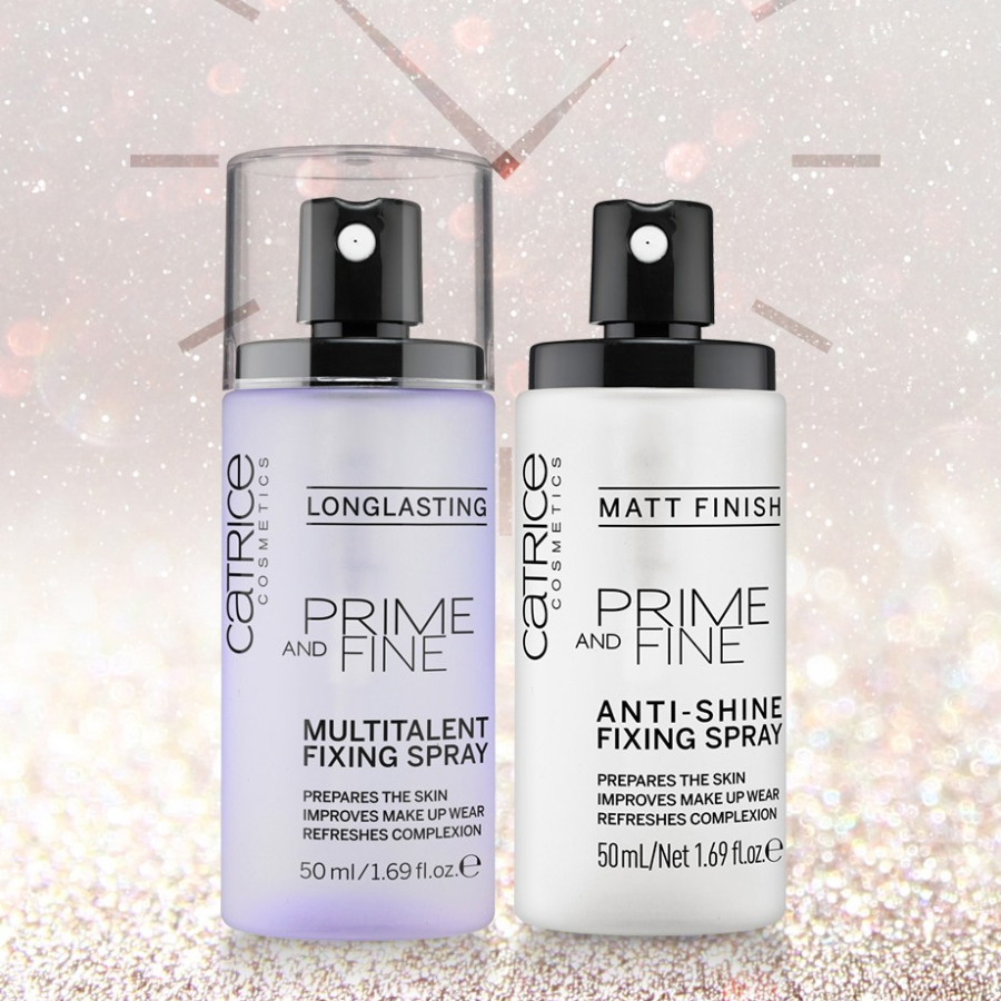 Catrice Prime And Fine Multitalent Fixing Spray, 50 мл – фиксирующий спрей для макияжа