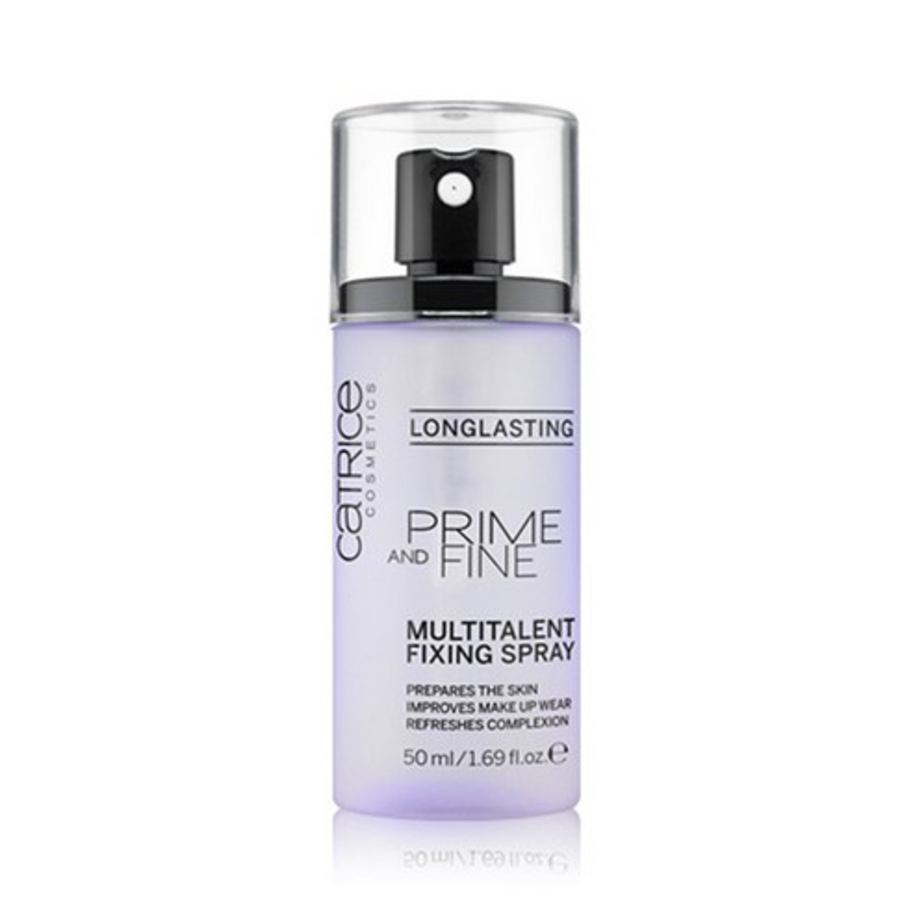 Catrice Prime And Fine Multitalent Fixing Spray, 50 мл – фиксирующий спрей для макияжа