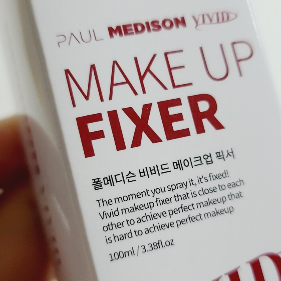 Paul Medison Vivid Makeup Fixer, 100 мл – фиксирующий спрей для макияжа
