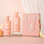 J. Soop Silk Keratin Protein Shampoo Peach Edition + Treatment Gift Set, 1 Set – Шампунь с шелковым кератином и маска для волос