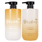 Baobab Premium Shampoo 1000ml + Treatment 1000ml Set, 1 Set – Премиум шампунь и кондиционер с экстрактом баобаба, 1000 мл + 1000 мл
