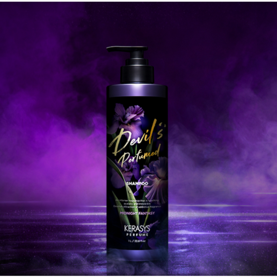 Kerasys Devil's Perfume Midnight Fantasy Haircare Gift Set, 1 Set – Парфюмированный набор для ухода за волосами с ароматом Midnight Fantasy