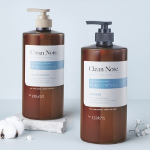 Kerasys Clean Note Shampoo Pure Cotton Scent 1L + Treatment 1L – Набор шампуня и кондиционера с ароматом чистого хлопка, 1000 мл + 1000 мл