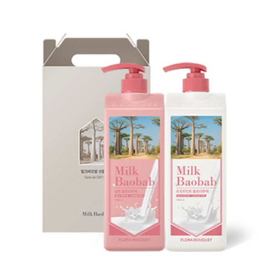 Milk Baobab Flora Bouquet Hair 2-Piece Gift Set, 1 Set – Подарочный набор для волос с экстрактом баобаба