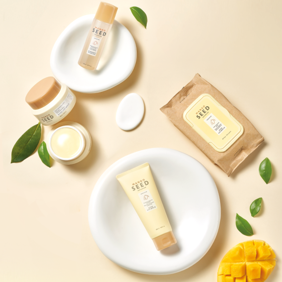 THE FACE SHOP Mango Seed Silk Moisturizing Lip & Eye Remover – двухфазное увлажняющее средство для снятия макияжа с глаз и губ, 110 мл