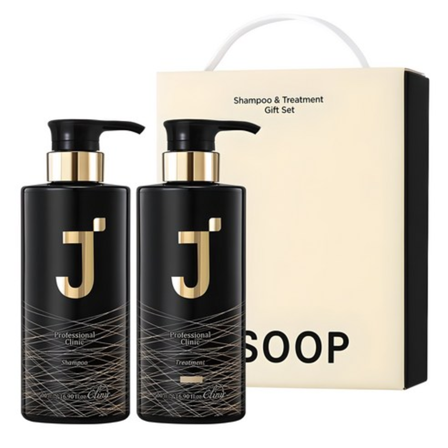 J'soop Professional Clinic Shampoo + Treatment + Gift Box – профессиональный уход за волосами