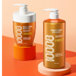 Elastine Protein Clinic 10000 Moroccan Argan Oil Shampoo & Treatment – шампунь и тритмент с аргановым маслом и протеинами, 1000 мл + 700 мл