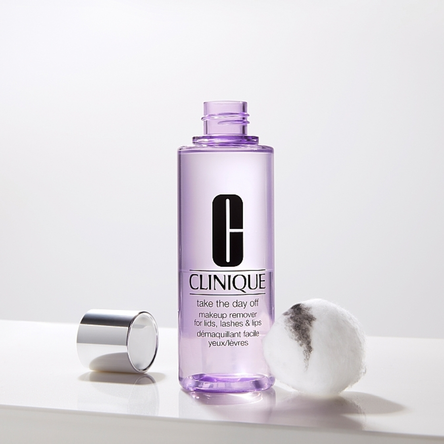 CLINIQUE Take The Day Off Makeup Remover for Lids, Lashes & Lips – средство для снятия макияжа с век, ресниц и губ, 125 мл