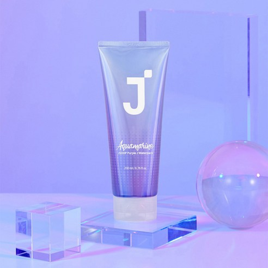 J'soop Purple J Aquamarine No-Wash Hair Pack Treatment – несмываемый уход для волос, 200 мл + 30 мл + 15 мл