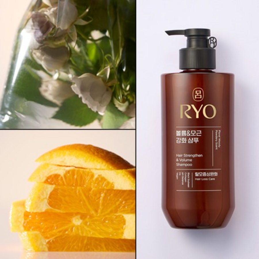 Ryo Black Boost Volume & Root Strengthening Functional Shampoo + Conditioner Woody – укрепляющий набор для объёма и корней с древесным ароматом, 480 мл + 480 мл