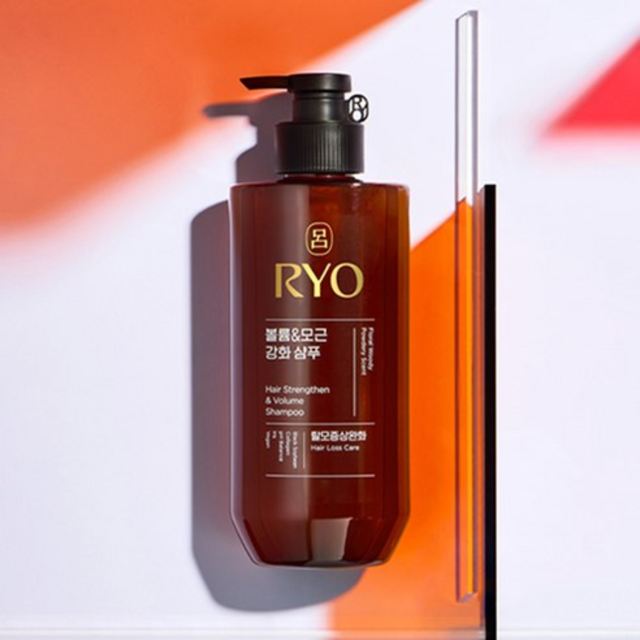 Ryo Black Boost Volume & Root Strengthening Functional Shampoo + Conditioner Woody – укрепляющий набор для объёма и корней с древесным ароматом, 480 мл + 480 мл