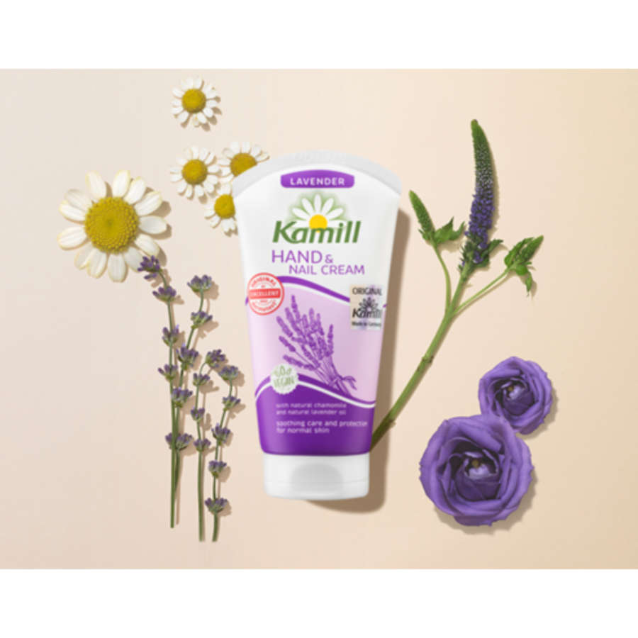 KAMILL Hand & Nail Cream Lavender – крем для рук и ногтей с лавандой, 75 мл