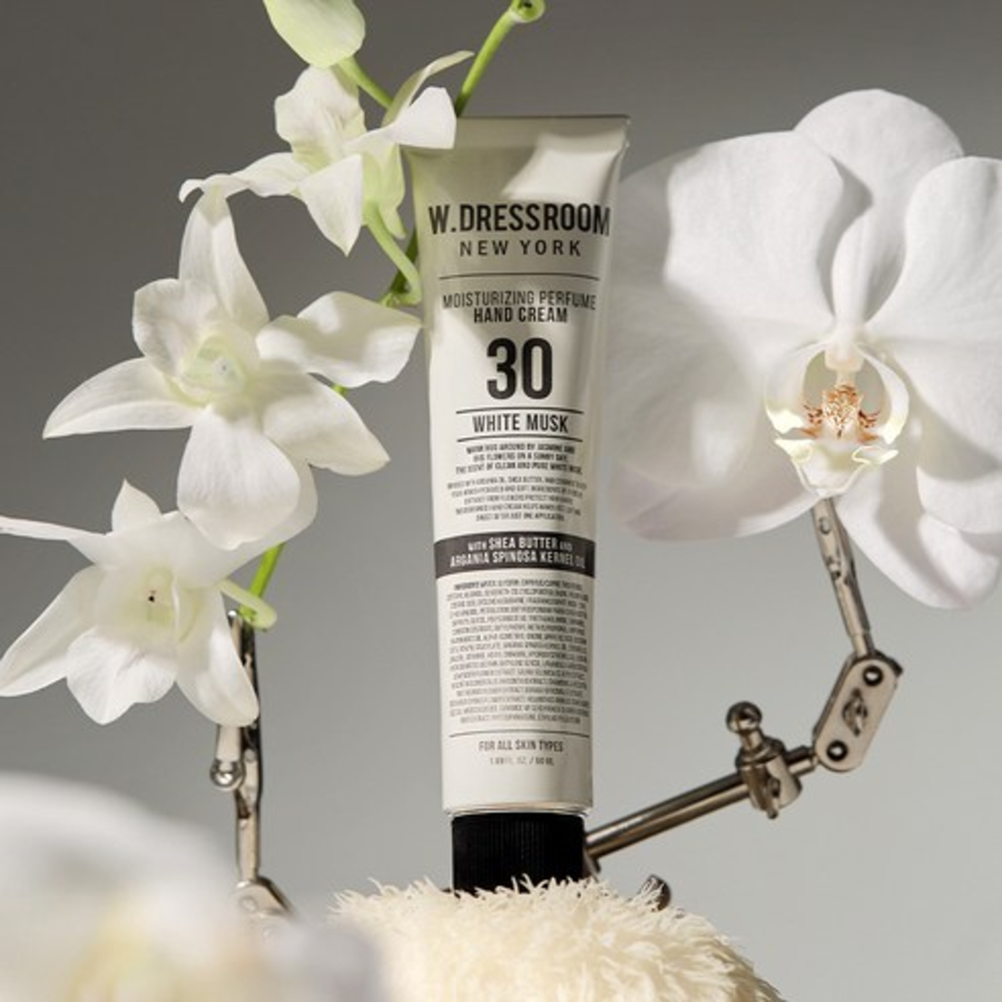 W.DRESSROOM Perfume Hand Cream 30 White Musk – парфюмированный крем для рук с ароматом белого мускуса, 50 мл