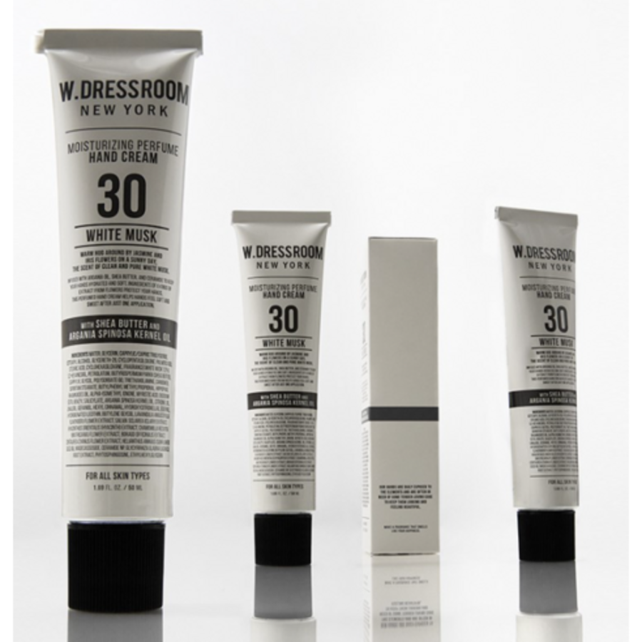 W.DRESSROOM Perfume Hand Cream 30 White Musk – парфюмированный крем для рук с ароматом белого мускуса, 50 мл