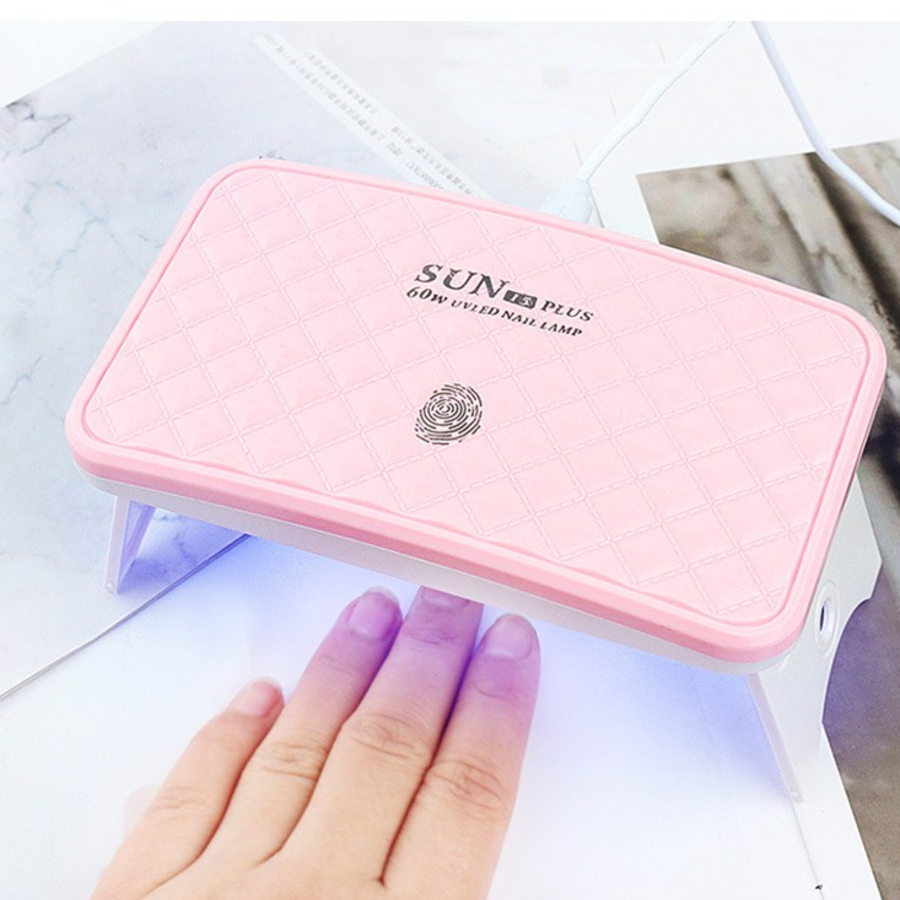 FUN Lamp 3 60W – LED/UV-лампа для гель-лака, розовая