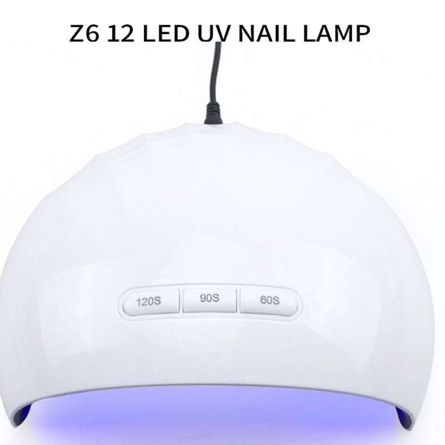 Z6 12 LED UV Clam Shell Gel Nail Lamp – ультракомпактная LED/UV-лампа для гель-лака, в форме ракушки