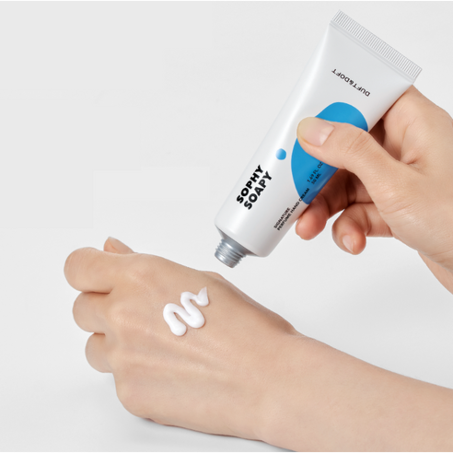 DUFT&DOFT Signature Perfume Hand Cream Sophy Soapy – парфюмированный крем для рук с ароматом «Sophy Soapy», 50 мл
