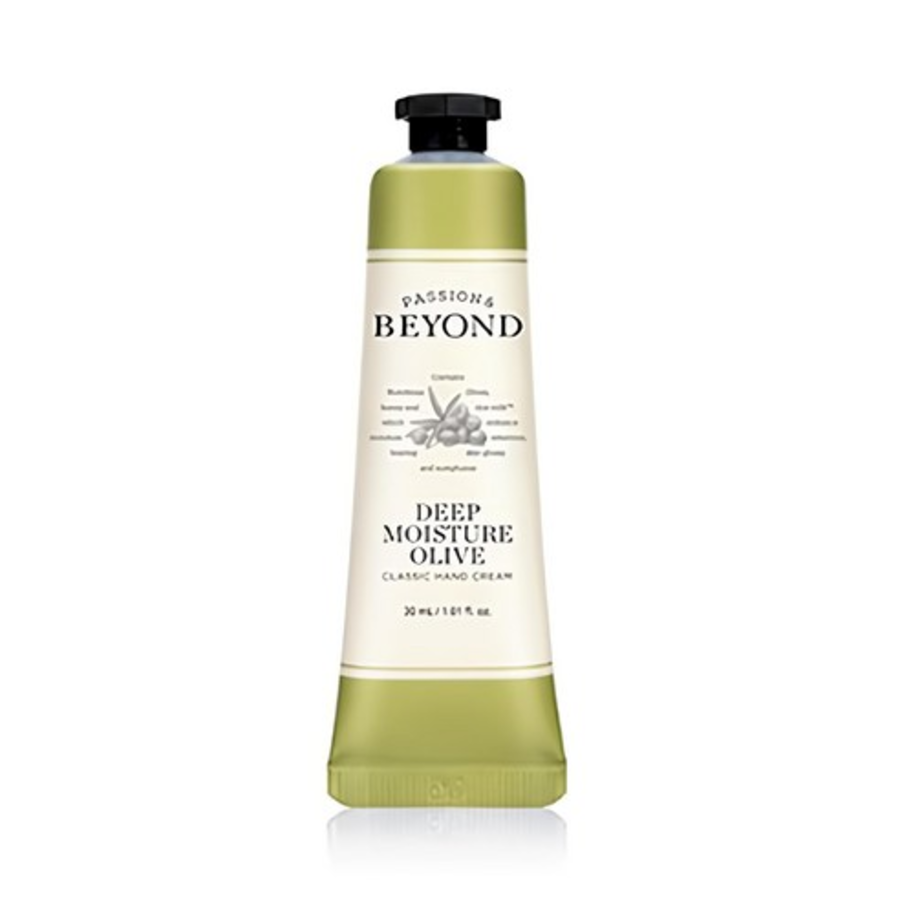 BEYOND  – питательный крем для рук с ароматом оливы, зелени, цветов и мускуса, 30 мл