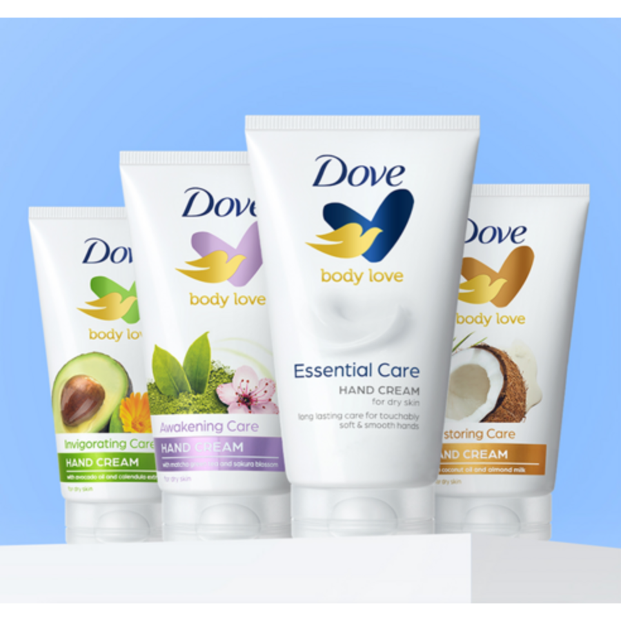 Dove Body Love Awakening Care Hand Cream – освежающий крем для рук с эффектом пробуждения, 75 мл
