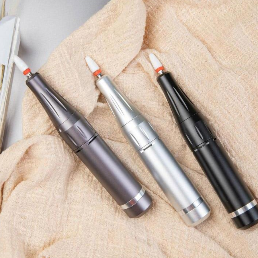 NailCare Toe Polishing Drill Sharpener Grinder, Silver, 1 pc – электрическая шлифовальная дрель для ухода за ногтями на ногах