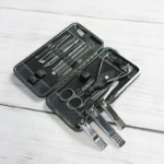 LabnTools Nail Clipper 19-Piece Set– набор для маникюра и педикюра из 19 предметов, чёрный