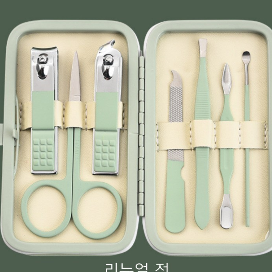 HappyJ Nail Clipper Essential  – практичный набор для маникюра и педикюра из 7 предметов