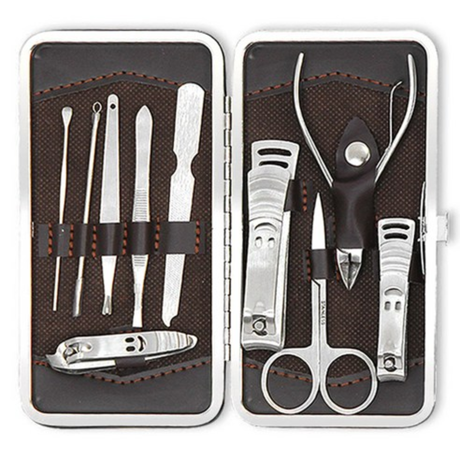 Nail Care Nail & Toe Clipper 10-Piece Set – набор для маникюра и педикюра из 10 предметов
