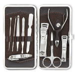 Nail Care Nail & Toe Clipper 10-Piece Set – набор для маникюра и педикюра из 10 предметов