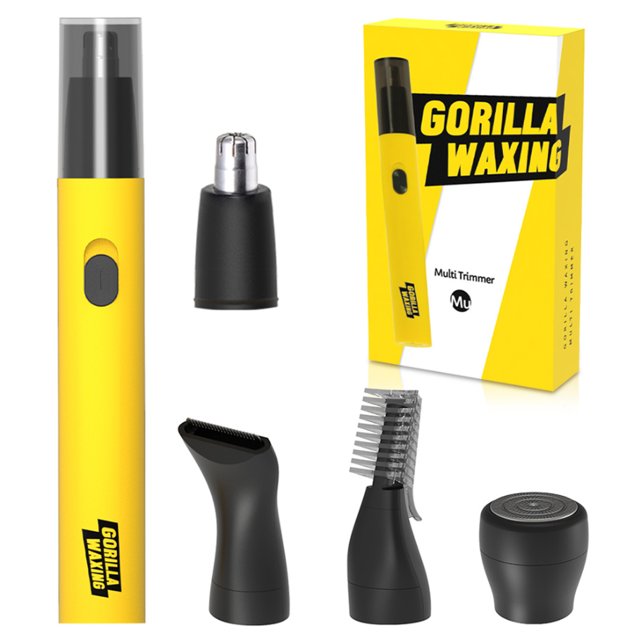 Gorilla Waxing 4in1 Multi-Trimmer – универсальный триммер 4-в-1 для ухода за волосами