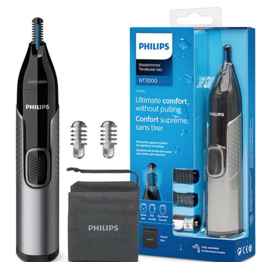 Philips Nose Trimmer Series 3000 NT3650/16 – триммер для носа, ушей и бровей