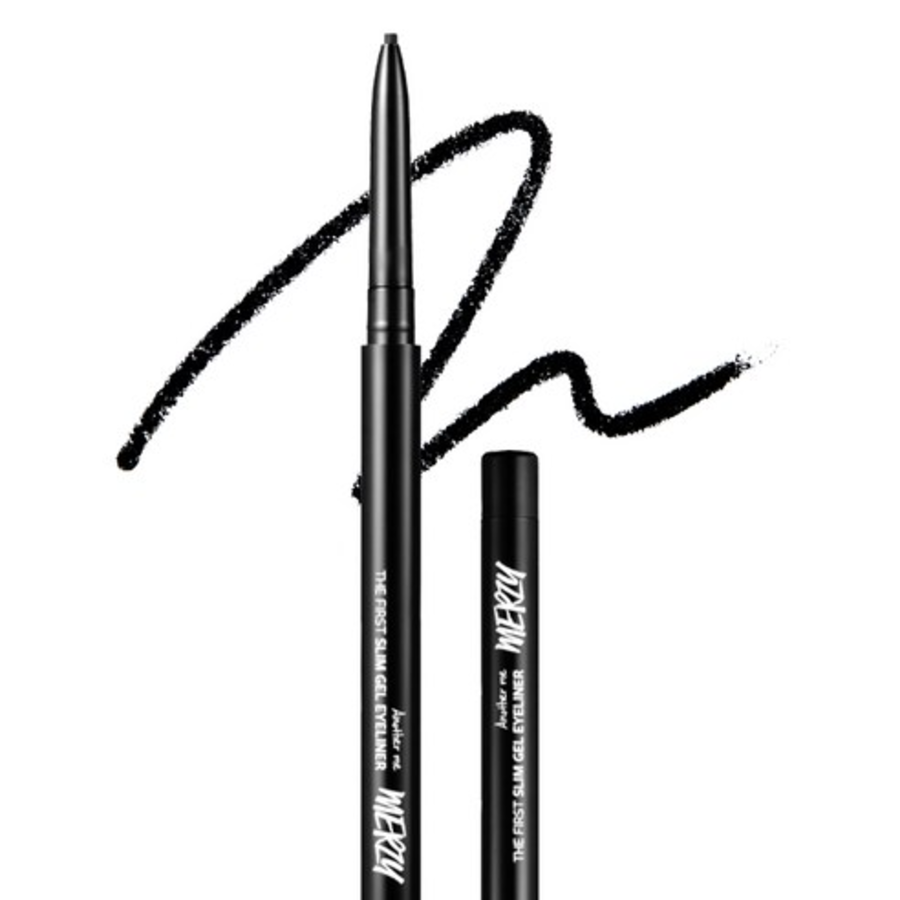 Merzu The First Slim Gel Eyeliner – ультратонкий гелевый карандаш для глаз, оттенок GS1 Black, 0.05 г