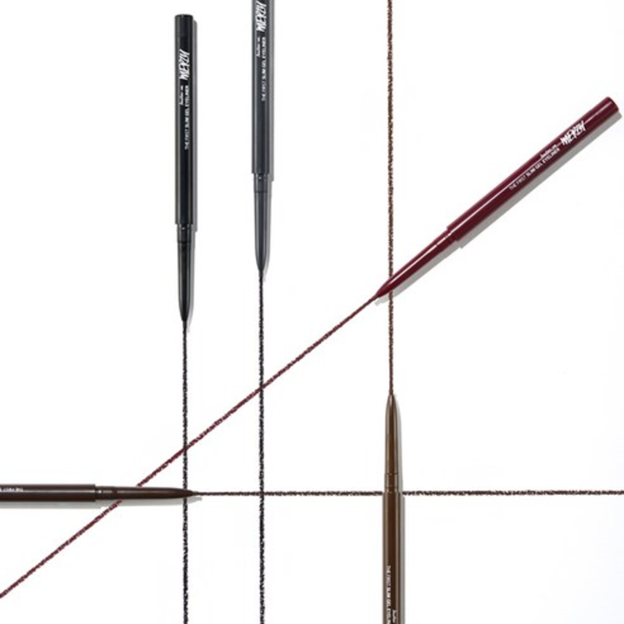 Merzu The First Slim Gel Eyeliner – ультратонкий гелевый карандаш для глаз, оттенок GS1 Black, 0.05 г