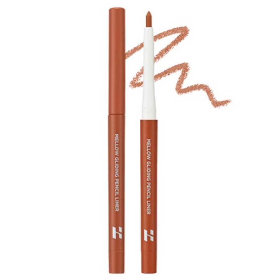 Holika Holika Melo Glide Pencil Liner – карандаш для глаз, оттенок 04 Coral Brûlée, 0.3 г