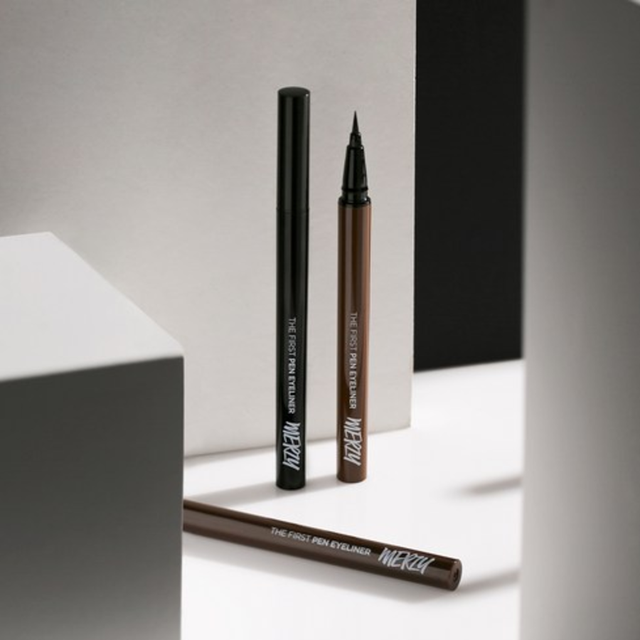 Merzu The First Pen Eyeliner – фломастер-лайнер для глаз, оттенок Brownie, 0.5 г