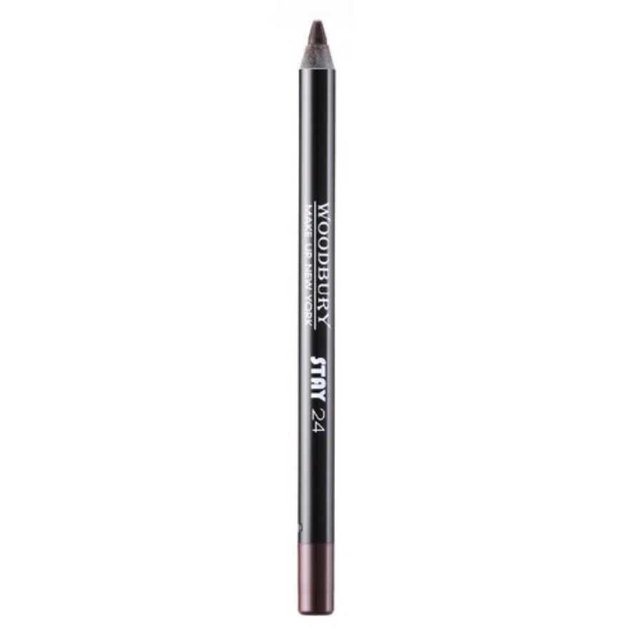 Woodbury Stay24 Eyeliner – водостойкий карандаш для глаз, оттенок Brown