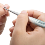 Mr.Green Nail Gloss Glass Shiner + Cuticle Pusher MR2184 – стеклянный шайнер для ногтей с пушером для кутикулы