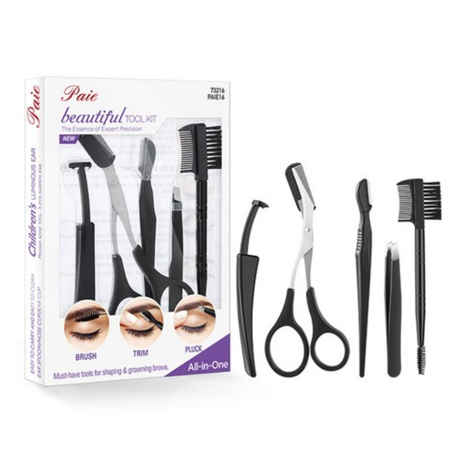 JUNIZ Eyebrow Grooming Knife Set – набор из 5 ножей для коррекции бровей