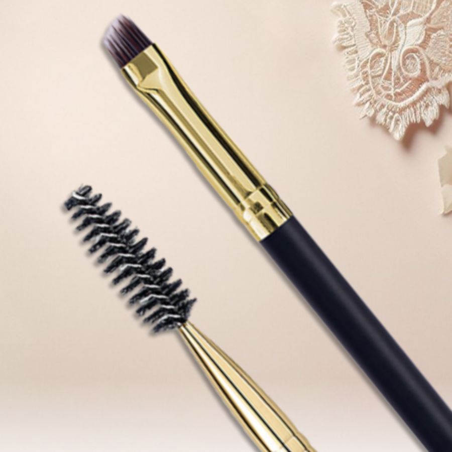 DEEPTALK Tube Dual Eyebrow Brush DT0485 – дуал-кисть для бровей