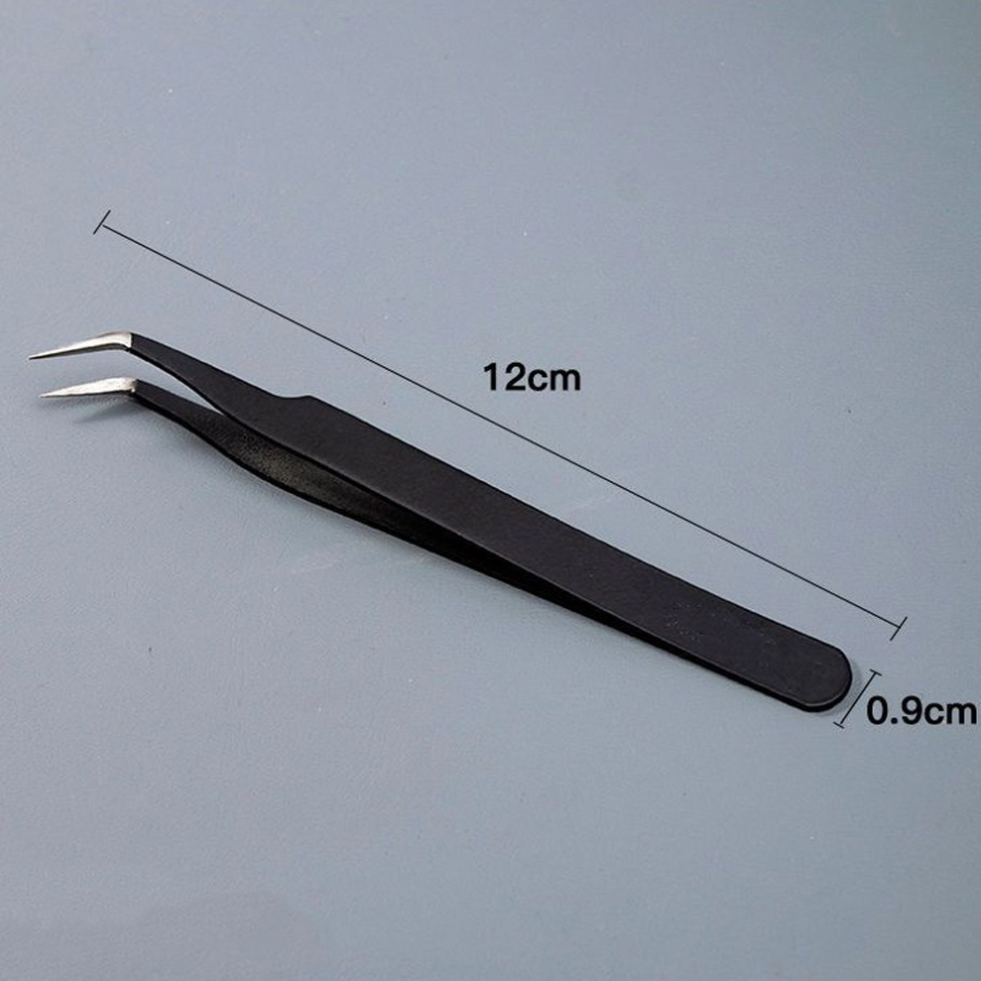 Premium Curved Eyelash Tweezer – высокоточный пинцет для наращивания ресниц