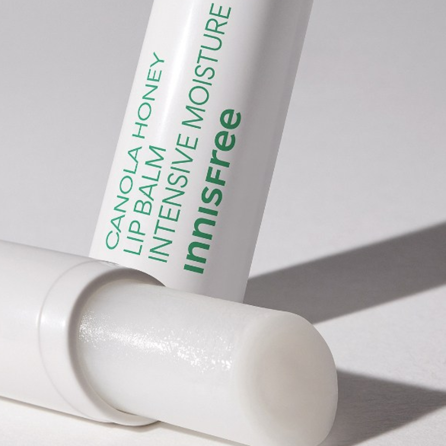 INNISFREE Canola Honey Lip Balm – увлажняющий бальзам для губ с юджейским мёдом, 3.5 г