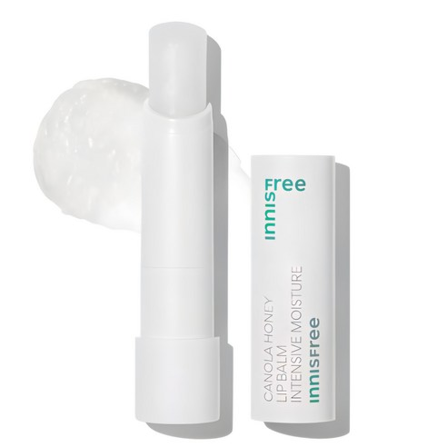 INNISFREE Canola Honey Lip Balm – увлажняющий бальзам для губ с юджейским мёдом, 3.5 г