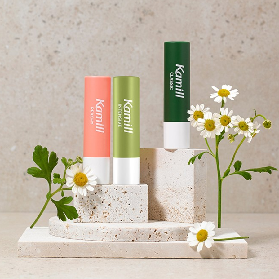 KAMILL Vegan Lip Balm Peach – веганский бальзам для губ с ароматом персика, 4.2 г