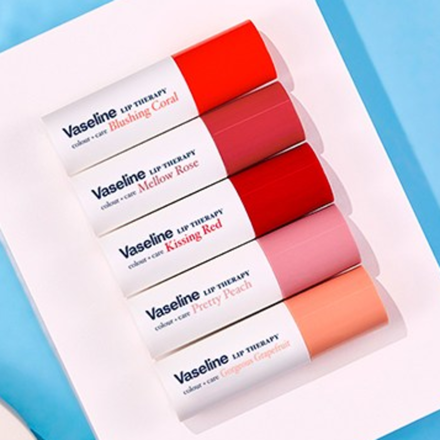 VASELINE Lip Therapy Color & Care Lip Balm – увлажняющий цветной бальзам для губ, 4.2 г