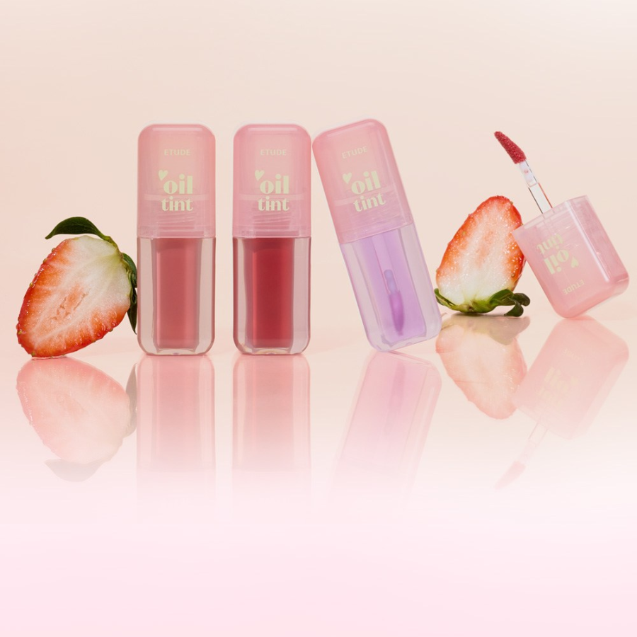 ETUDE Dear Darling Oil Tint – увлажняющий тинт-масло для губ, 4.2 г
