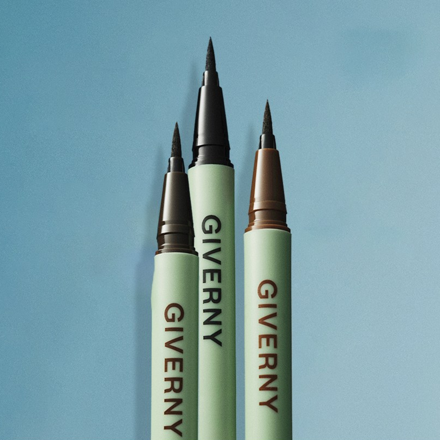 Giverny Milchak Pen Liner – жидкая подводка-фломастер, оттенок 02 Black Brown, 0.6 г