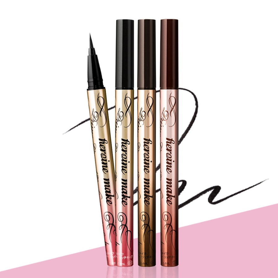 Kiss Me Heroine Make Prime Liquid Eyeliner Rich Keep – жидкая подводка для глаз, 0.4 мл