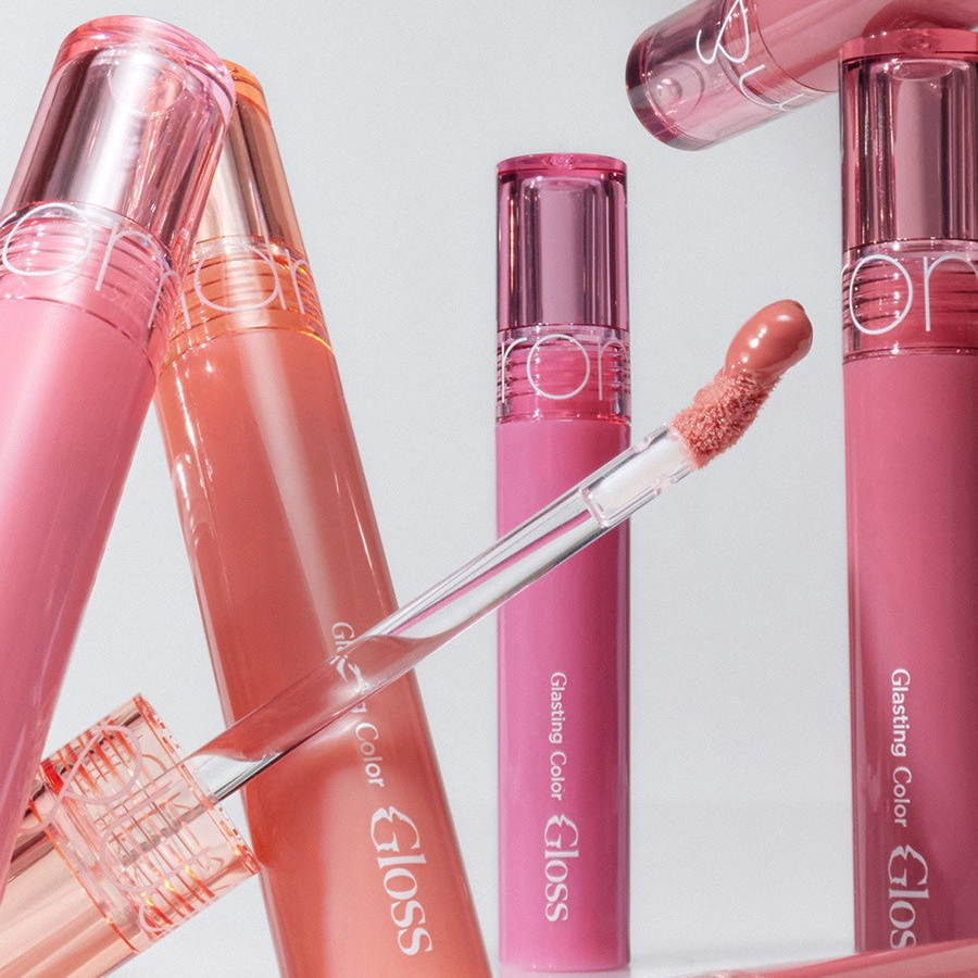 Rom&nd Glasting Color Gloss – сияющий блеск для губ, 4 г