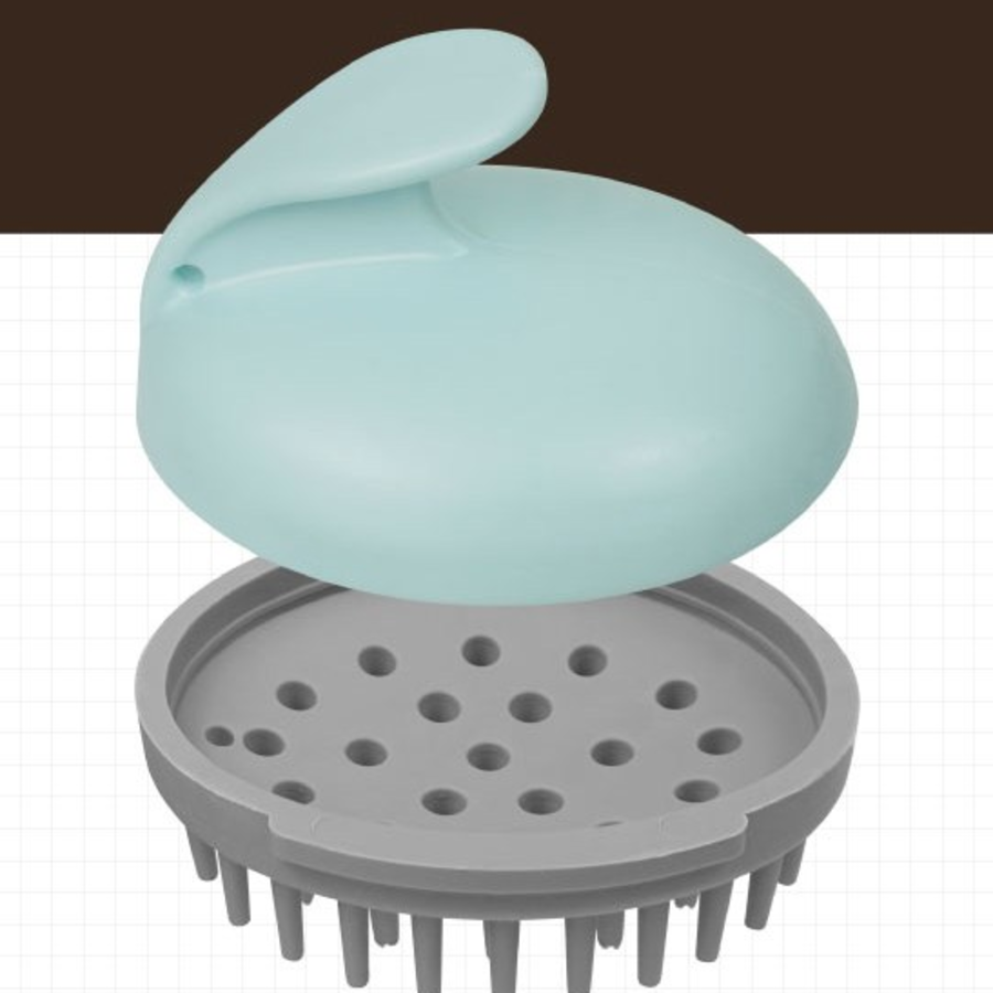 FineDuo Silicone Scalp Massage Shampoo Brush – массажная щётка для кожи головы
