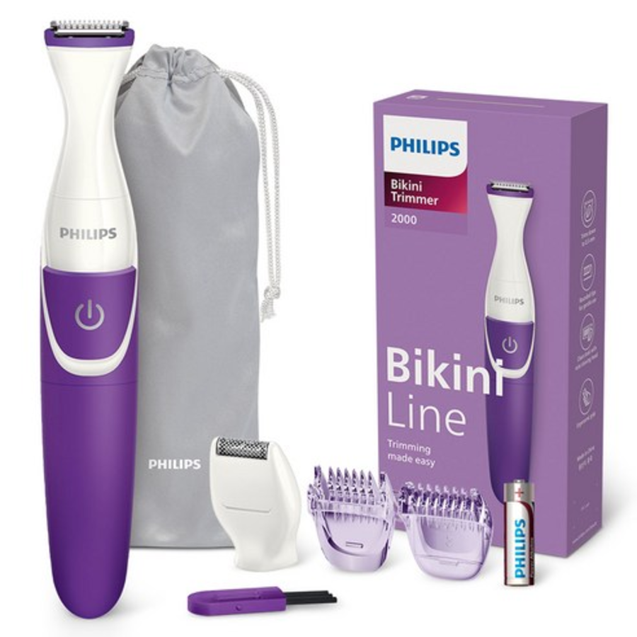 Philips Essential Bikini Trimmer Deep Purple – триммер для зоны бикини